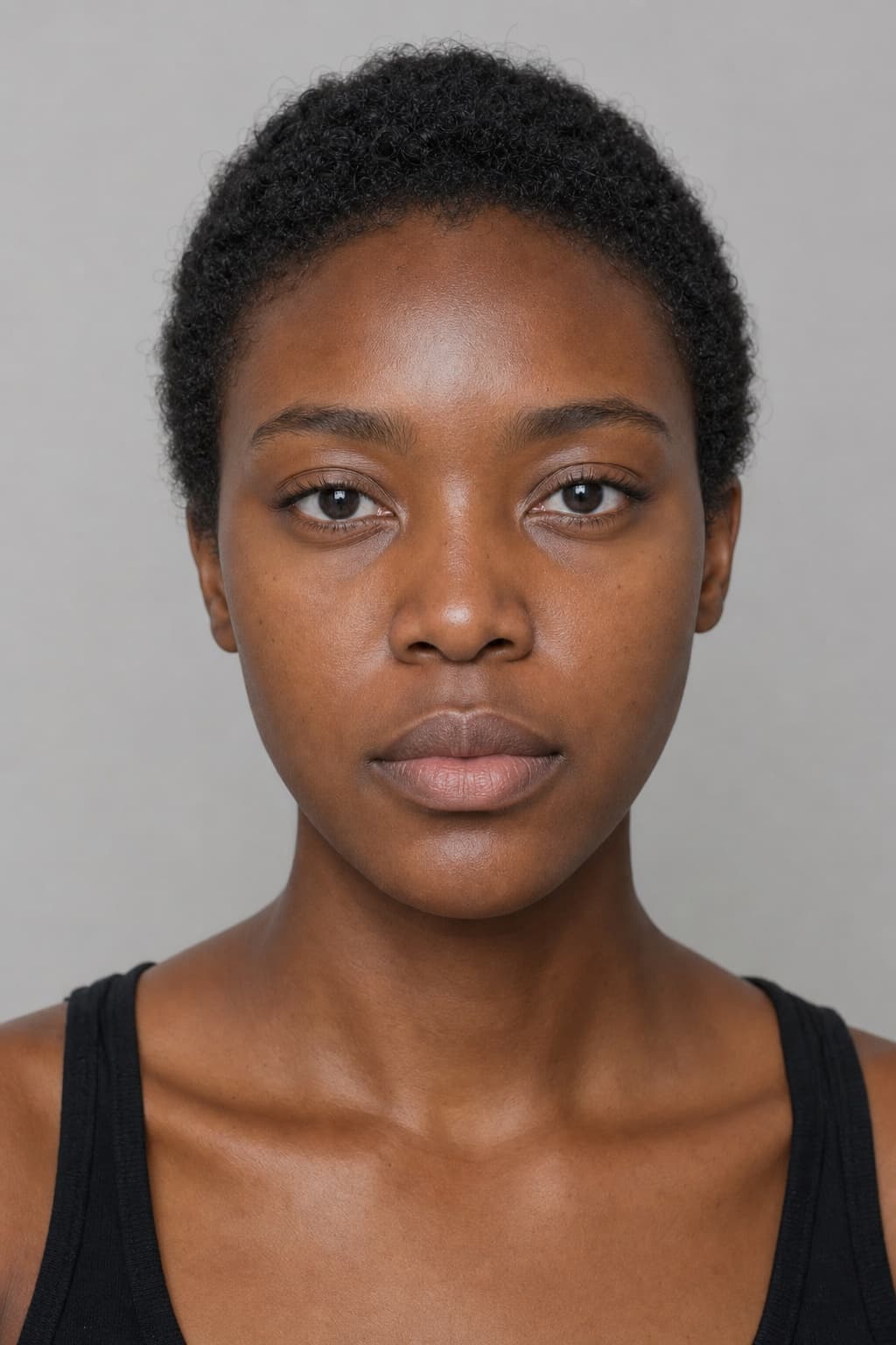 Synthetic demo portrait before an illustrative preview