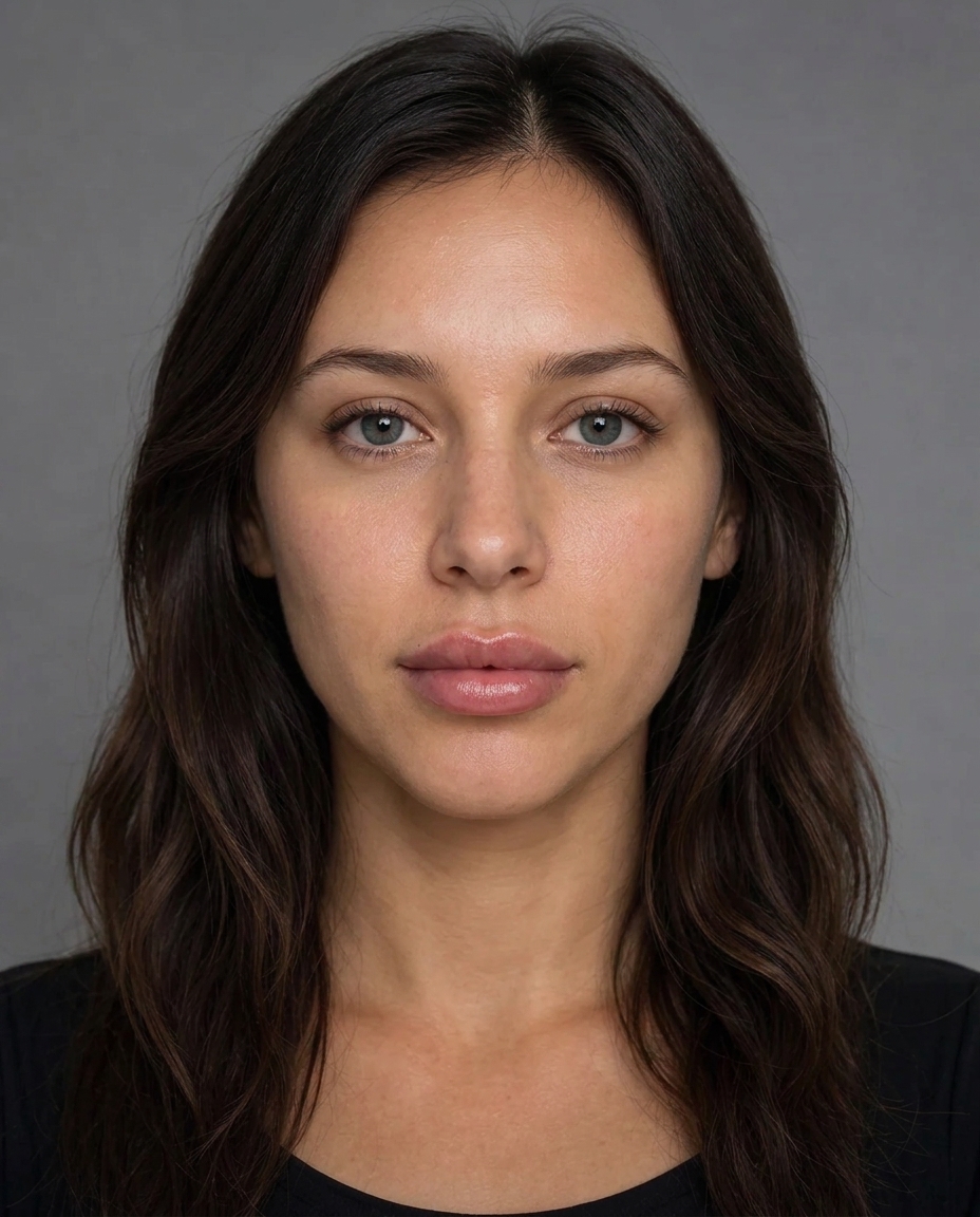 Long-hair brunette with RHA 3 at 2.0 mL