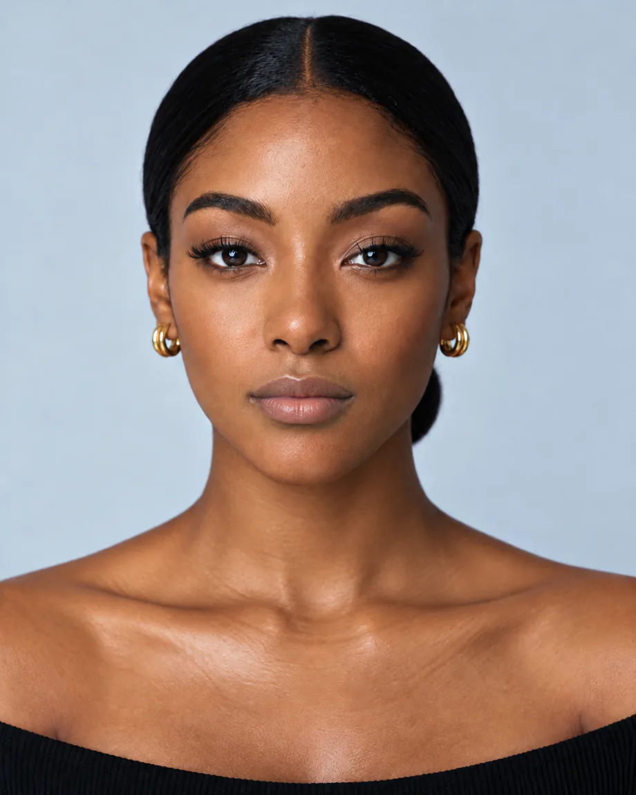 Deep skin sleek bun with Natural enhancement · Juvederm Volbella XC at 1.5 mL