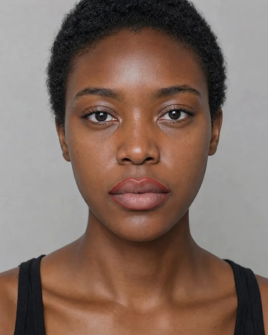 Deep skin curls with Russian lips at 0.5 mL