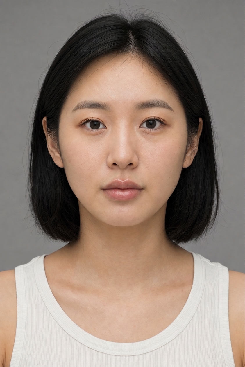 East Asian bob with Juvederm Ultra XC at 1.5 mL