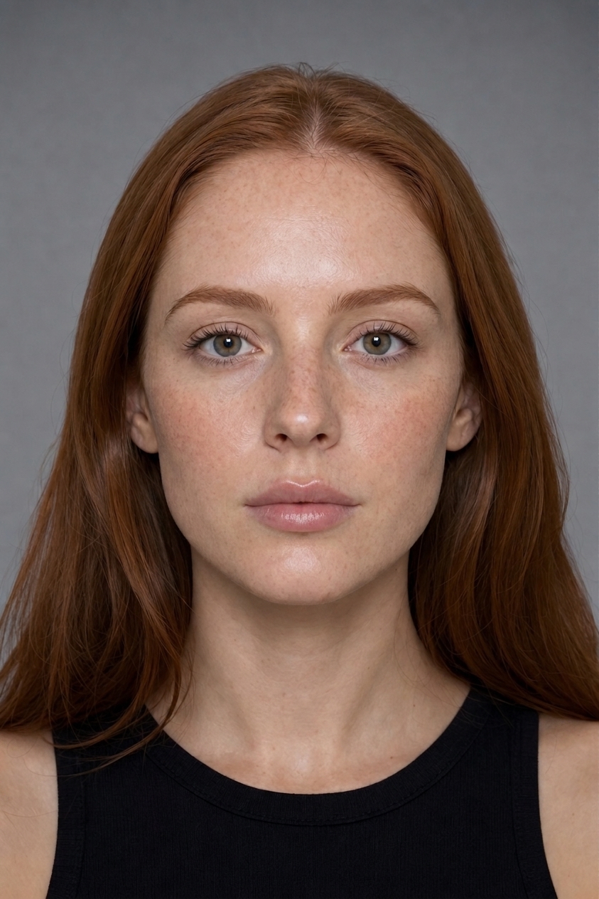 Freckled redhead with Juvederm Ultra XC at 0.5 mL