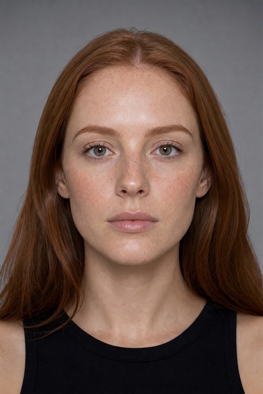 Freckled redhead with Juvederm Volbella XC at 0.55 mL