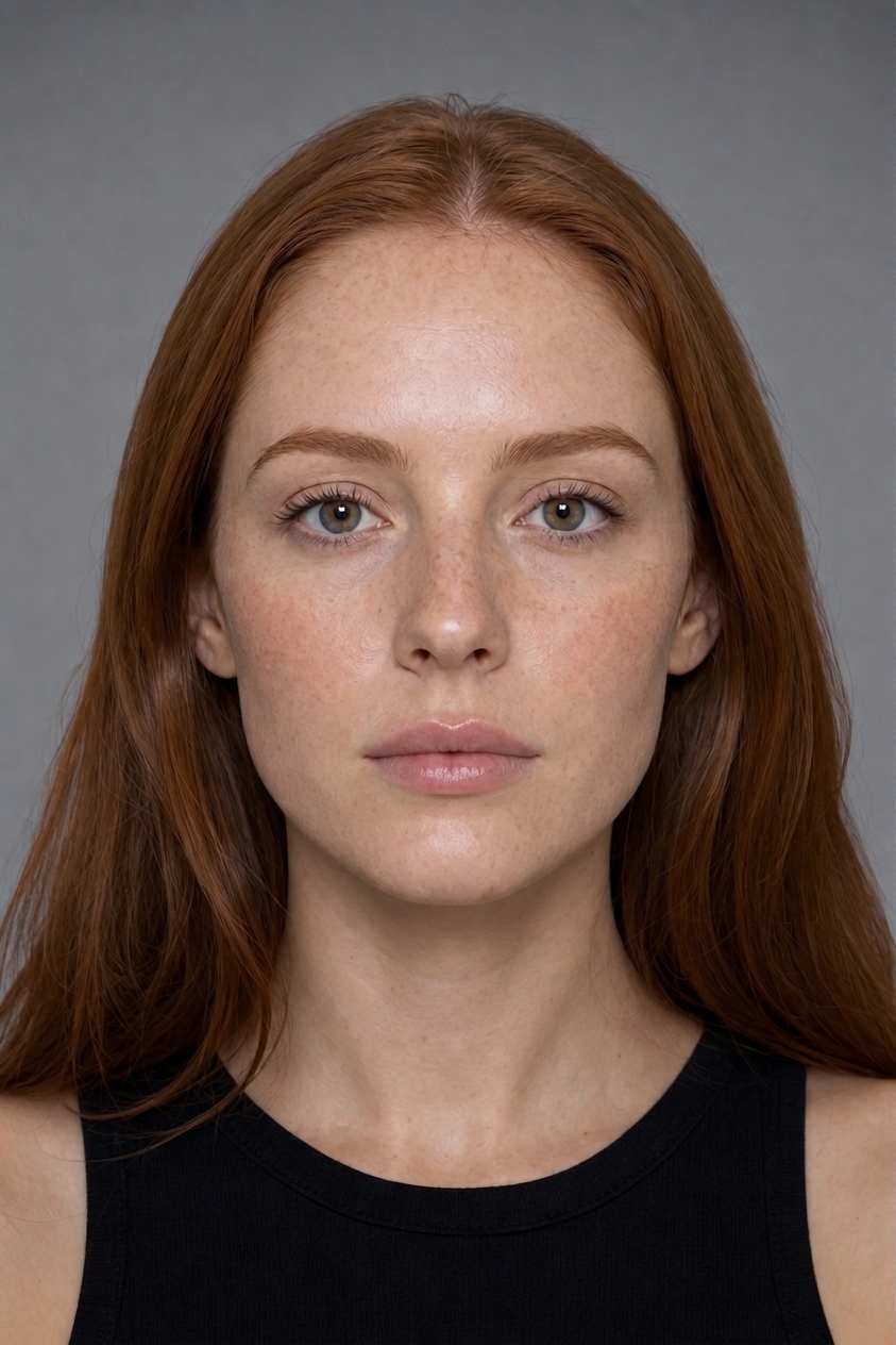 Freckled redhead with Restylane Silk at 1.0 mL