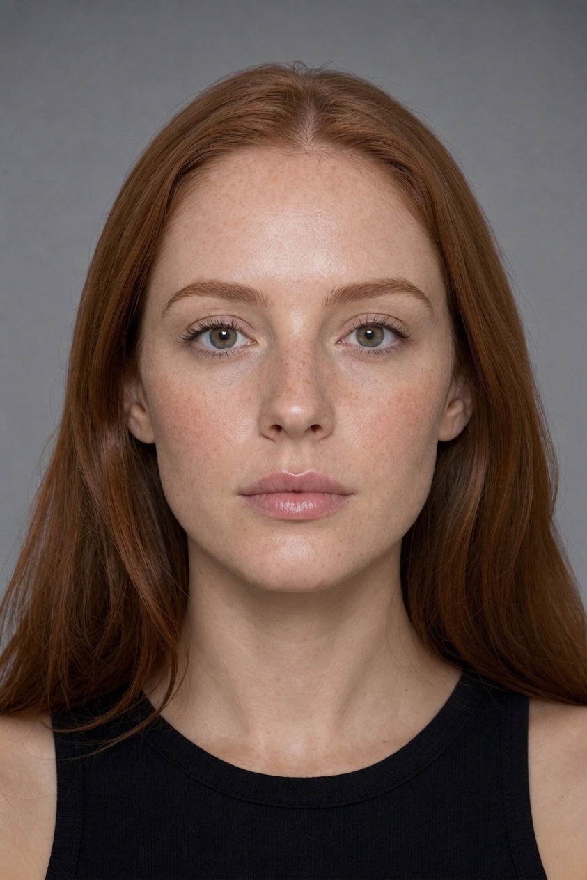 Freckled redhead with RHA Redensity at 0.5 mL