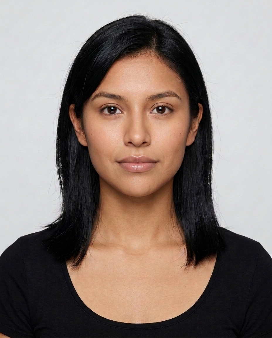 Young Mexican brunette with RHA Redensity at 2.8 mL
