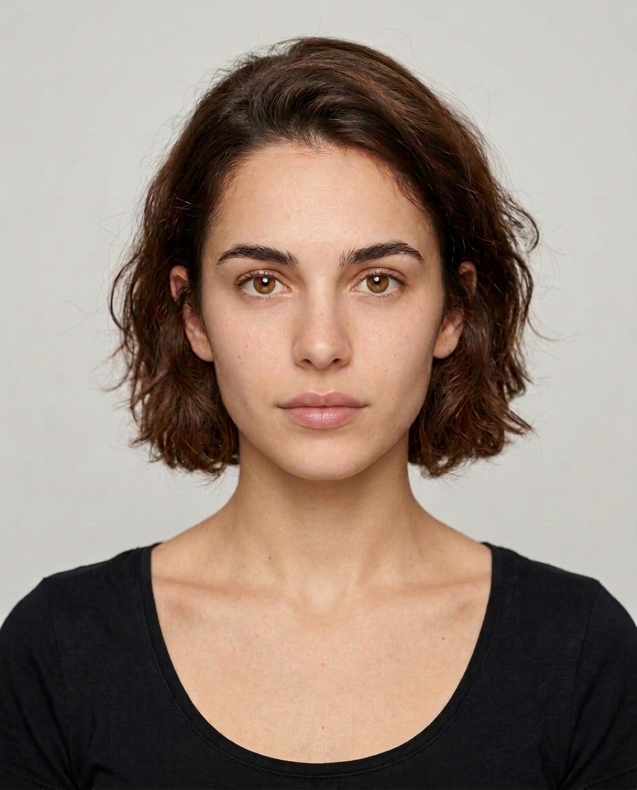 Young Spanish brunette with Juvederm Volbella XC at 2.0 mL