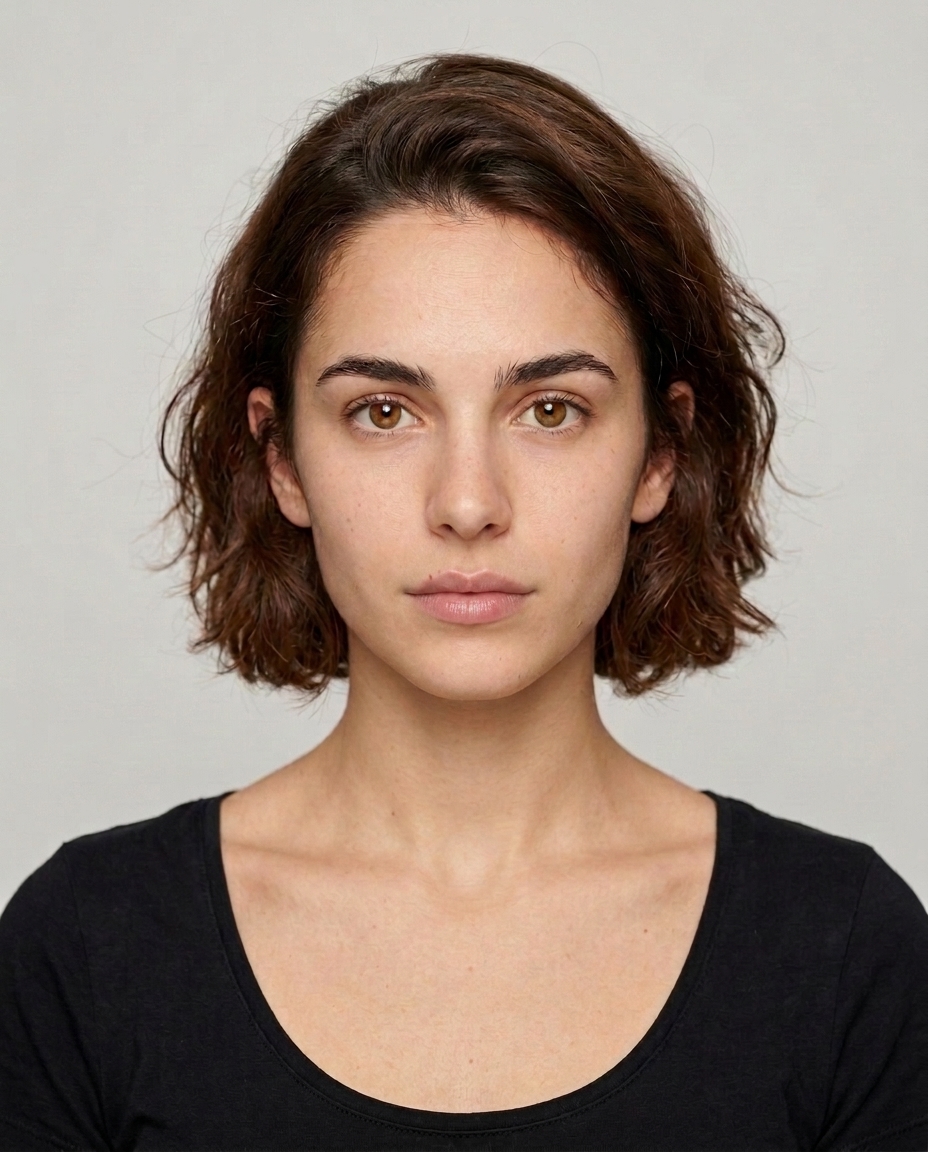 Young Spanish brunette with Restylane Silk at 1.0 mL
