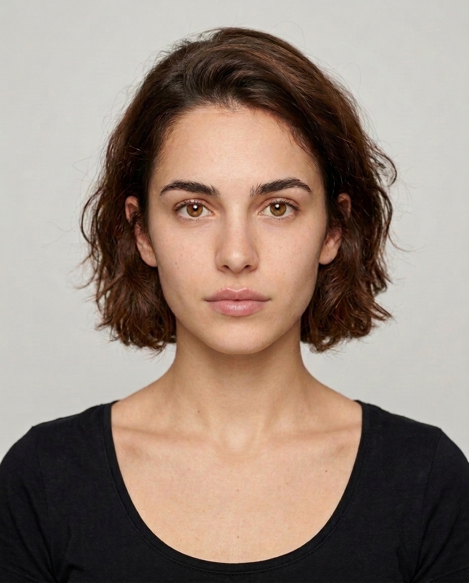 Young Spanish brunette with RHA 3 at 1.0 mL