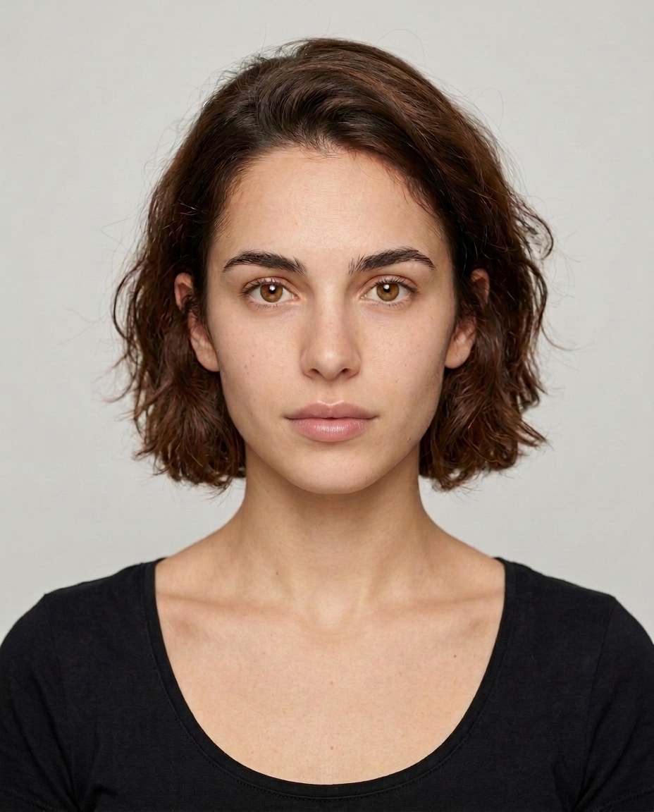 Young Spanish brunette with RHA 3 at 1.5 mL
