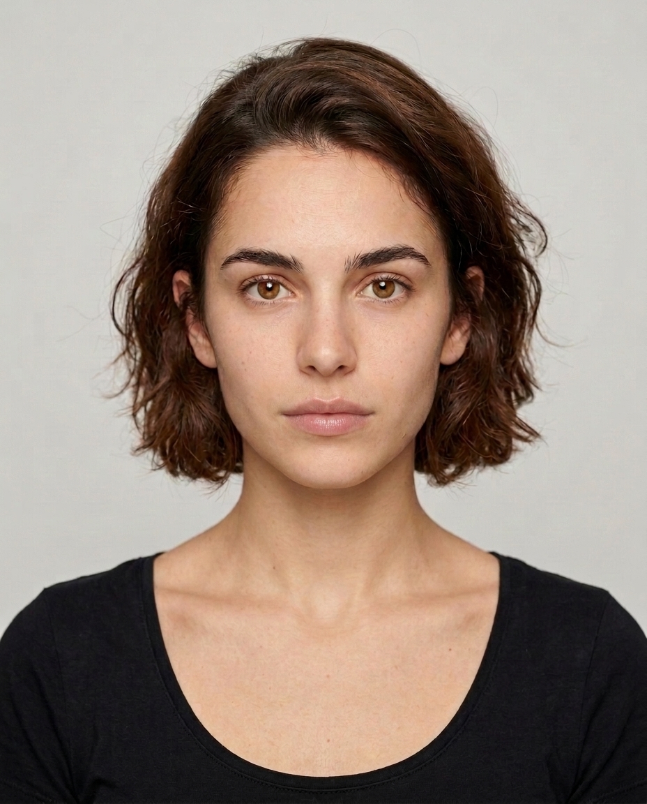 Young Spanish brunette with RHA Redensity at 0.3 mL