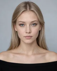 Slavic blonde demo face